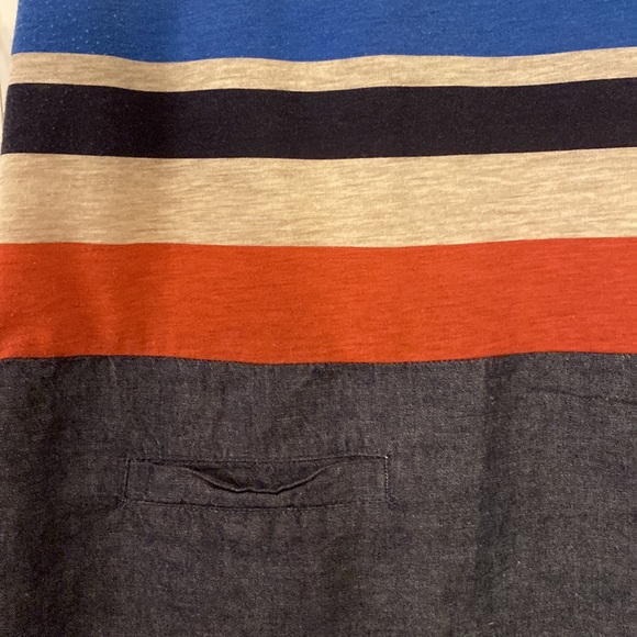 Summer dress - cotton top with denim bottom - Picture 3 of 5